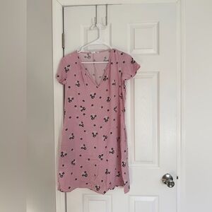 GAP Pink Floral Mini Dress